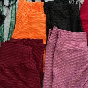 Set of 4 butt lift leggings